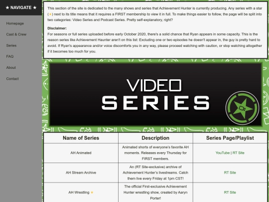 series/series screenshot