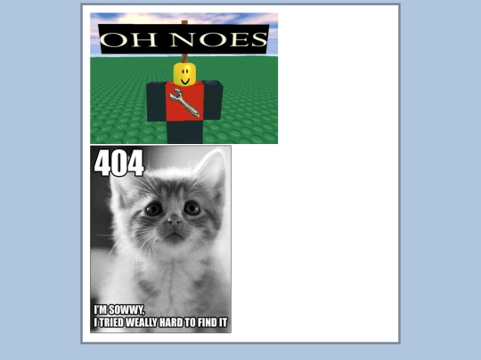 not_found screenshot
