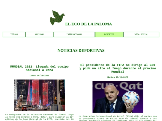 deportes screenshot