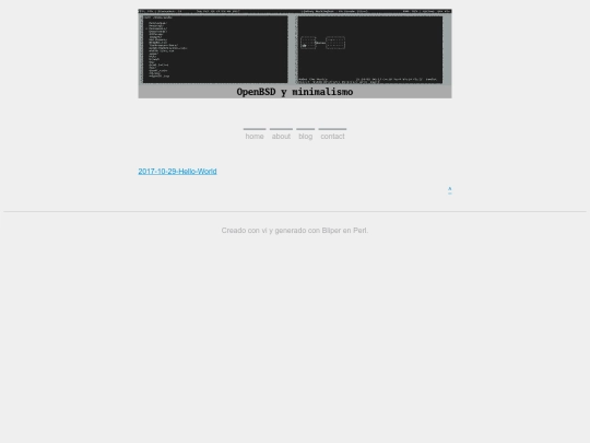 blog screenshot