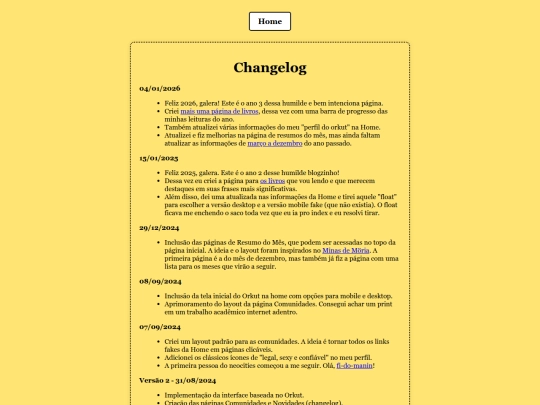 changelog screenshot