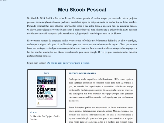 livros screenshot