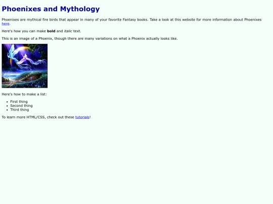 index screenshot