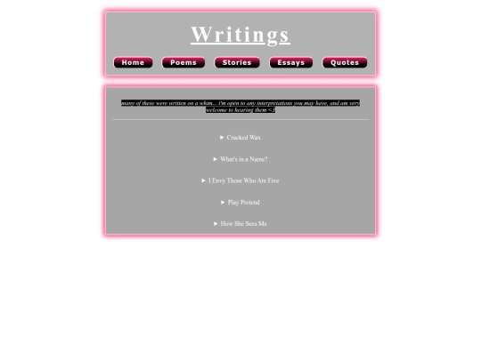writing/poems screenshot