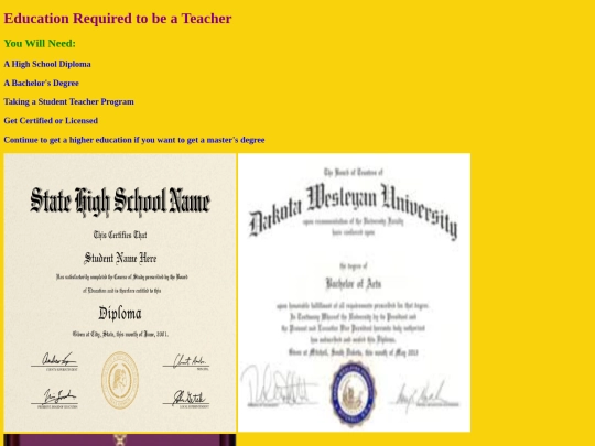 education screenshot
