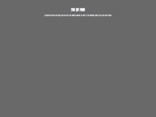 not_found screenshot