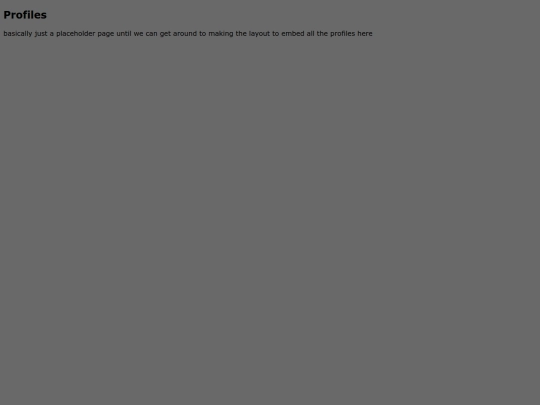 profiles screenshot
