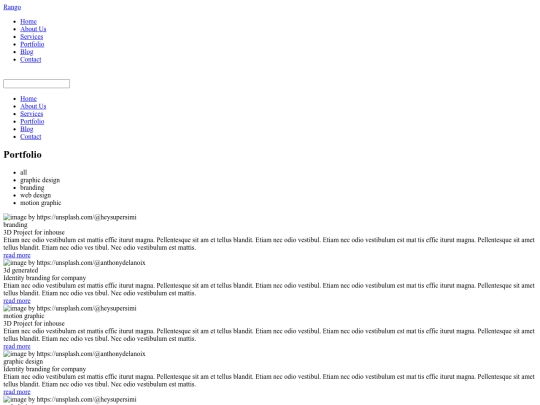 portfolio screenshot