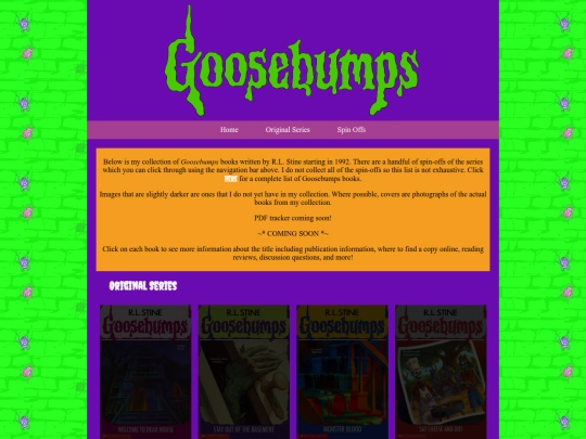 main/goosebumps screenshot
