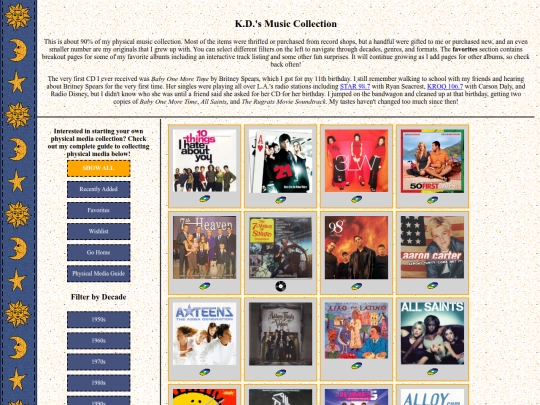 main/music-collection screenshot