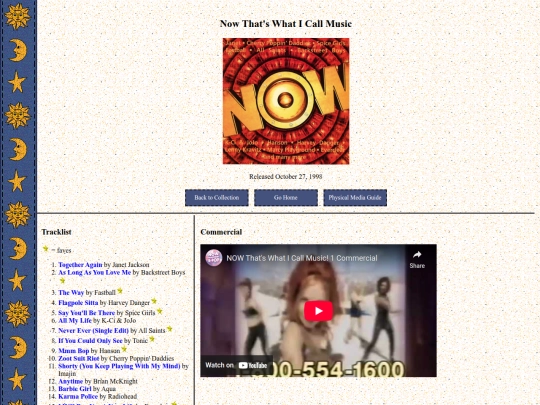 main/music-collection/now1 screenshot