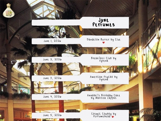 main/perfume-diary screenshot