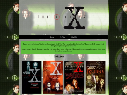 main/x-files screenshot