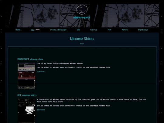 extras/winampskins screenshot