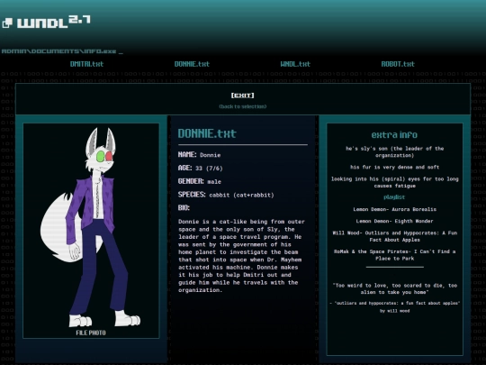 ocs/donnie screenshot