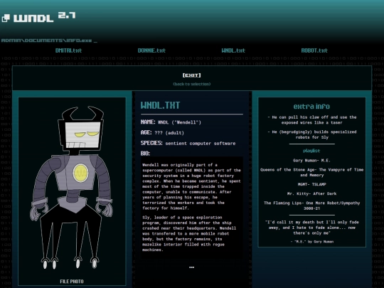 ocs/wendell screenshot