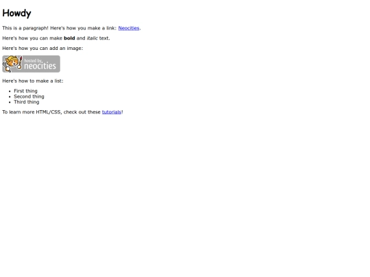 index screenshot