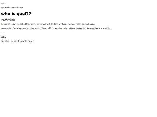 aboutme screenshot