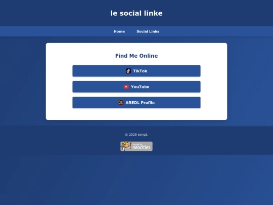 links screenshot