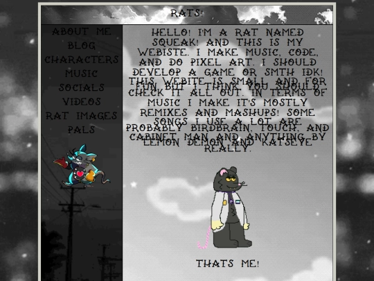 aboutme screenshot