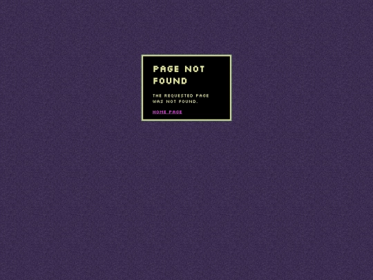 not_found screenshot