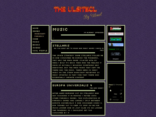 pages/music screenshot