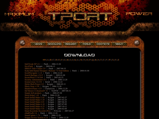 tport.astalavista.ms/s screenshot