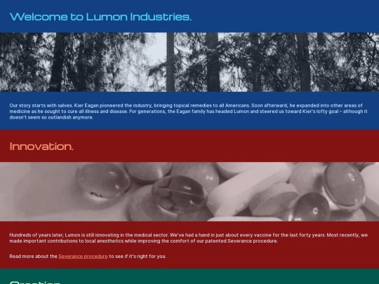 lumon screenshot