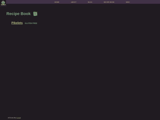 recipebook screenshot