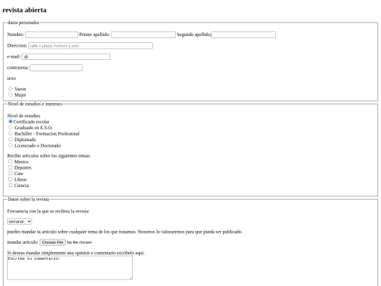 index screenshot