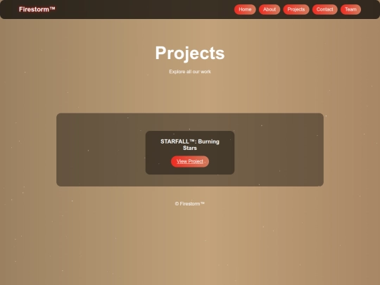projects screenshot