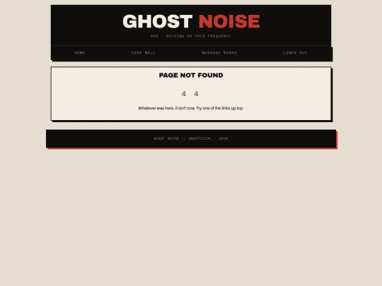 not_found screenshot