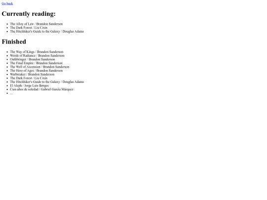 books screenshot