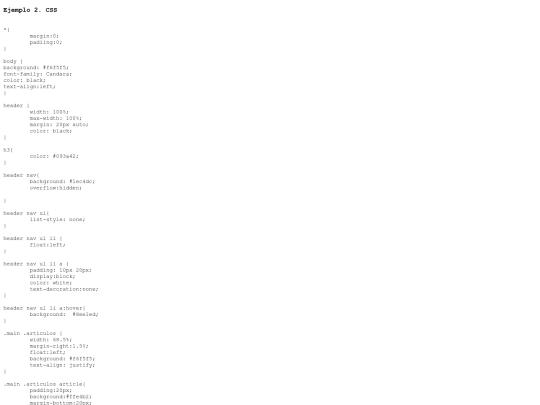 Practica2Completa/Ejemplo2CSS screenshot