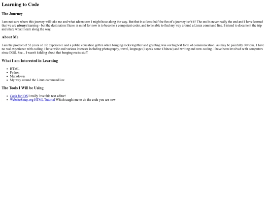 learningtocode1 screenshot