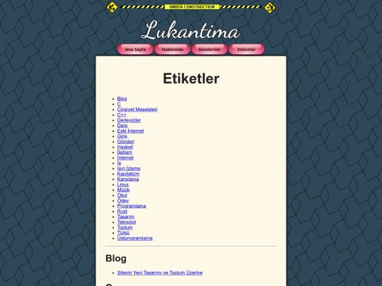 etiketler screenshot