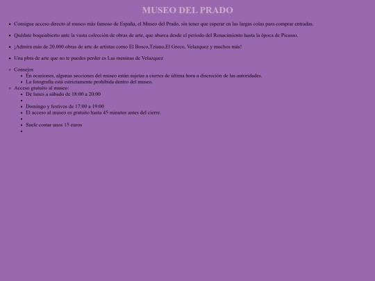 MADRID/museodelprado screenshot