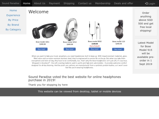 bose screenshot