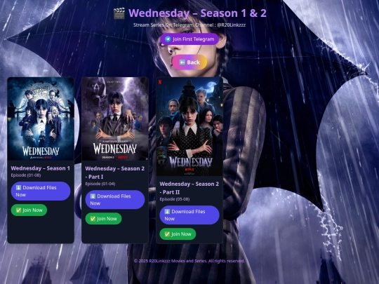 2025/seriescollection store data/wednesday screenshot