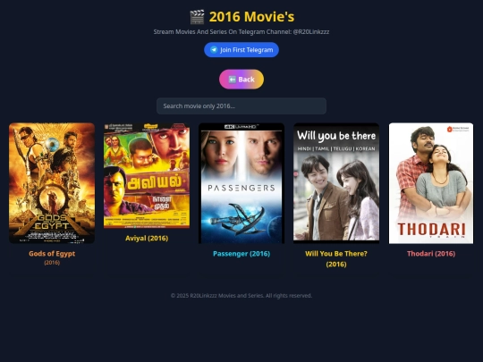 2025/years/2016movies screenshot