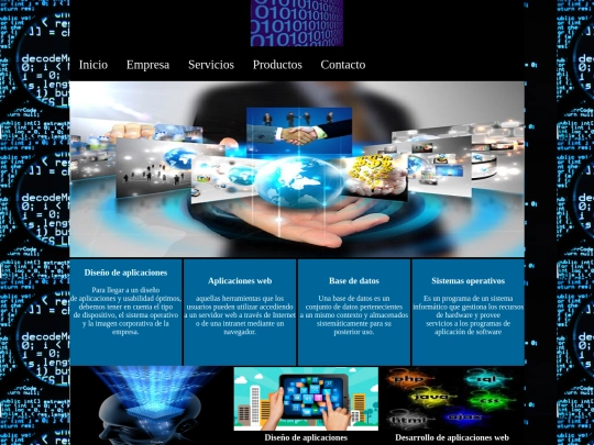 paginas/Sitioweb screenshot