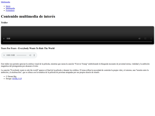 multimedia screenshot
