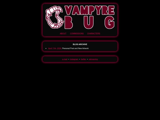blog screenshot