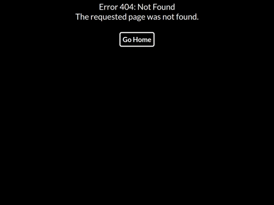 not_found screenshot