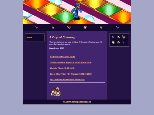 blog screenshot