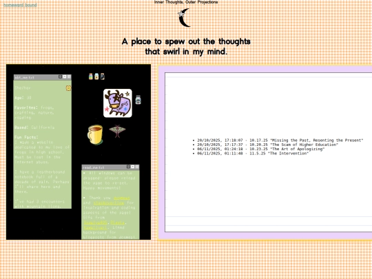 thoughts screenshot