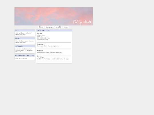 greyskies/leon screenshot