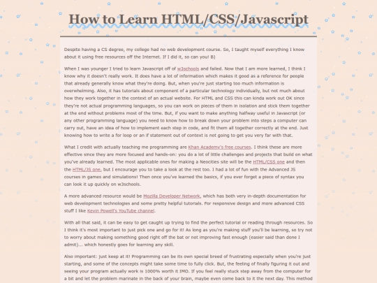 learn screenshot