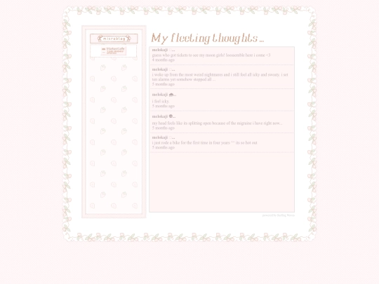 microblog screenshot