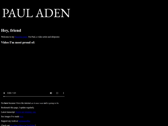 index screenshot